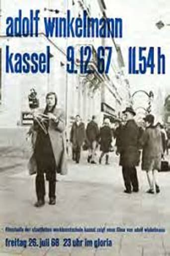 Poster of Adolf Winkelmann, Kassel, 9.12.1967, 11.54h