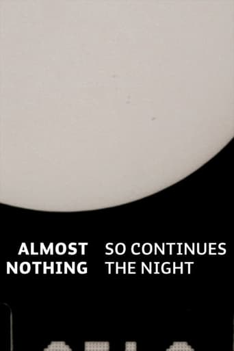 Poster of Almost Nothing: So Continues the Night