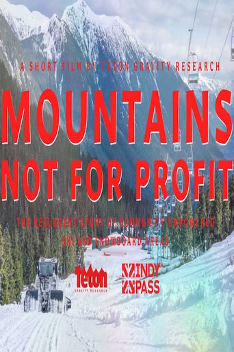 Poster of Mountains Not For Profit