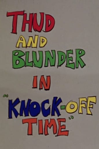 Poster of Thud and Blunder in "Knock-Off Time"