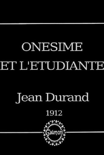 Poster of Onésime et l'étudiante