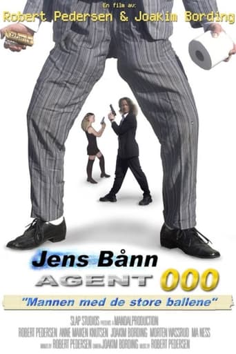 Poster of Jens Bånn, Agent 000: "Mannen med de store ballene"