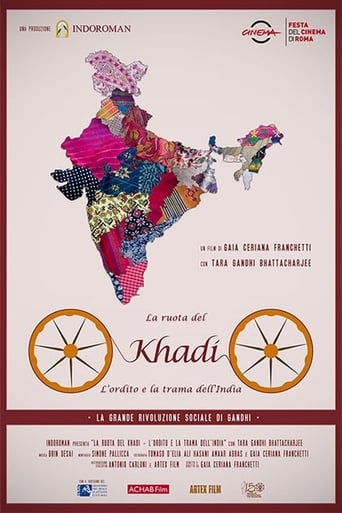 Poster of The wheel of Khadi - The warp and weft of India