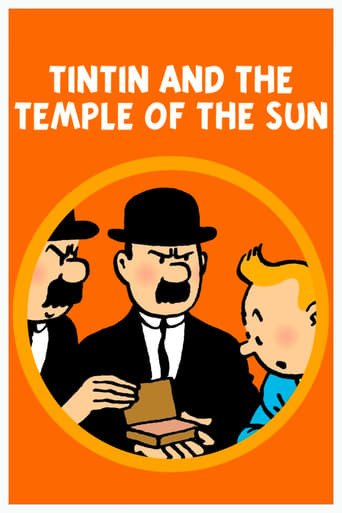 Poster of Tintin and the Temple of the Sun