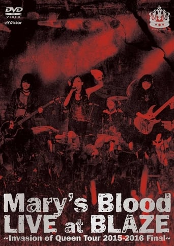 Poster of Mary's Blood LIVE at BLAZE ~Invasion of Queen Tour 2015-2016 Final~