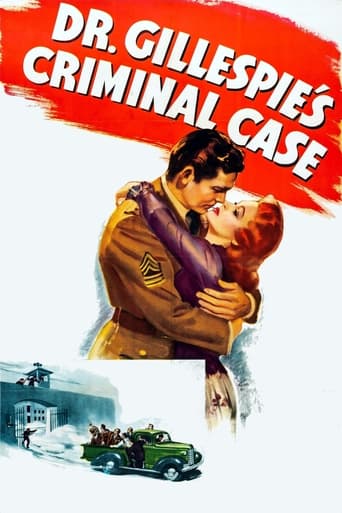 Poster of Dr. Gillespie's Criminal Case