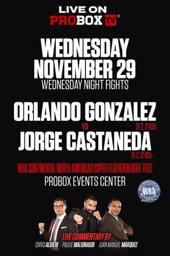 Poster of Orlando Gonzalez vs. Jorge Castaneda