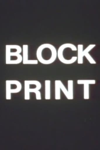 Poster of BLOCK PRINT