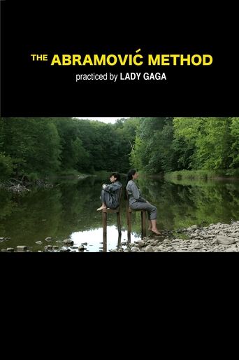 Poster of The Abramović Method Practiced by Lady Gaga