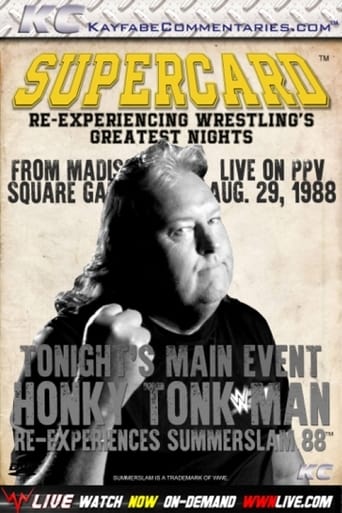 Poster of Supercard: Summerslam 88 with The Honky Tonk Man