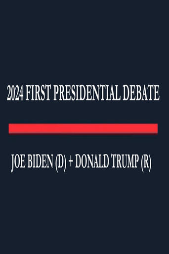 Poster of 2024 First Presidential Debate