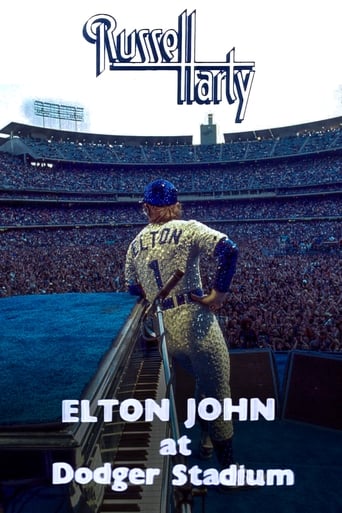 Poster of Elton John at Dodger Stadium