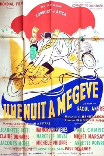 Poster of Une nuit à Megève