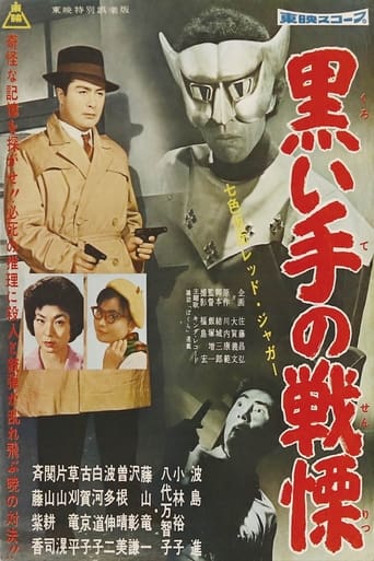 Poster of Seven-Color Mask: Red Jaguar - Horror of the Black Hand