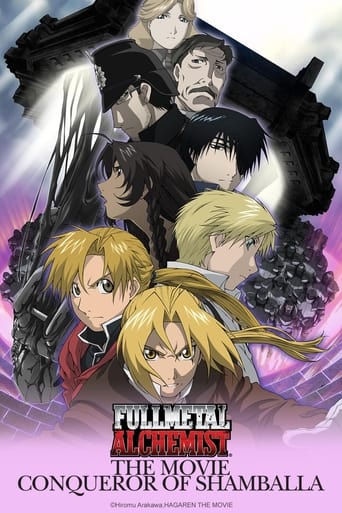 Poster of Fullmetal Alchemist the Movie: Conqueror of Shamballa