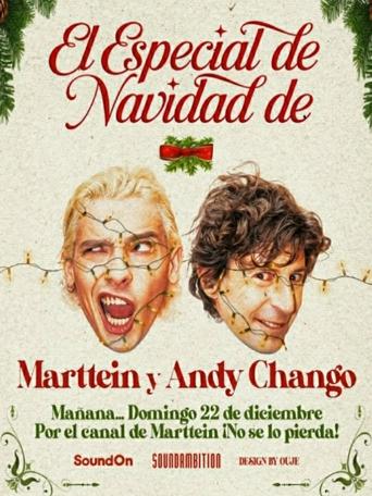 Poster of El Especial de Navidad de Marttein y Andy Chango