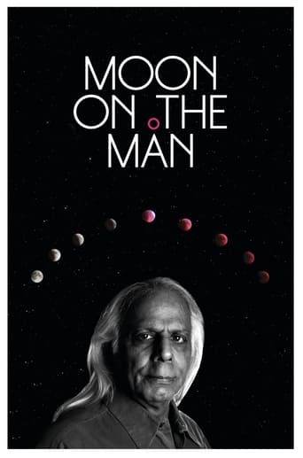 Poster of moon on the man