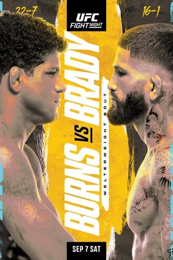 Poster of UFC Fight Night 242: Burns vs. Brady