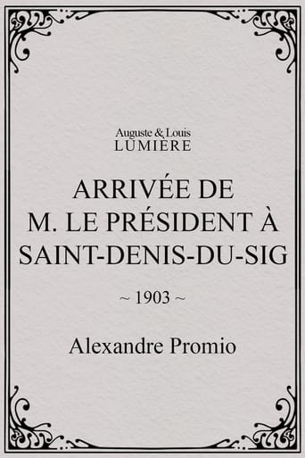 Poster of Arrivée de M. le président à Saint-Denis-du-Sig