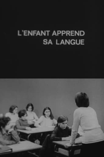 Poster of L'Enfant apprend sa langue