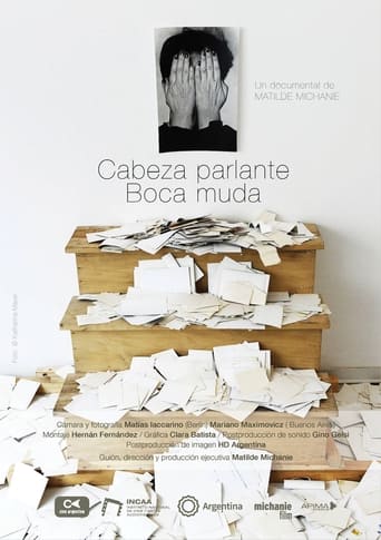 Poster of Cabeza parlante boca muda