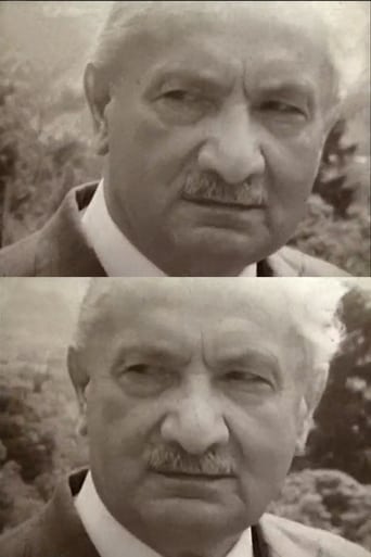 Poster of Martin Heidegger - Im Denken Unterwegs