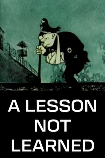 Poster of A Lesson Not Learned