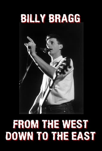 Poster of From the West Down to the East: Billy Bragg on The South Bank Show, March 1985