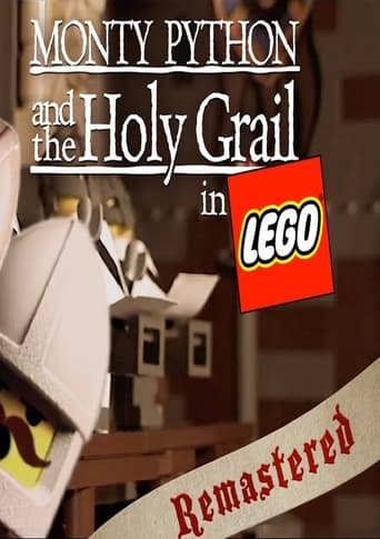 Poster of Monty Python & the Holy Grail in Lego