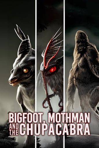 Poster of Bigfoot, Mothman and the Chupacabra