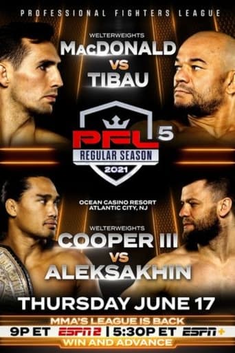 Poster of PFL 2021 #5: Regular Season - MacDonald vs. Tibau