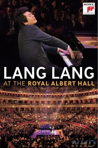 Poster of Lang Lang at the Royal Albert Hall