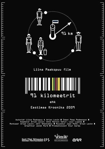 Poster of 91 kilometers. Chronicle of Estonia 2009