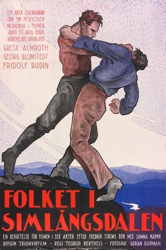 Poster of Folket i Simlångsdalen