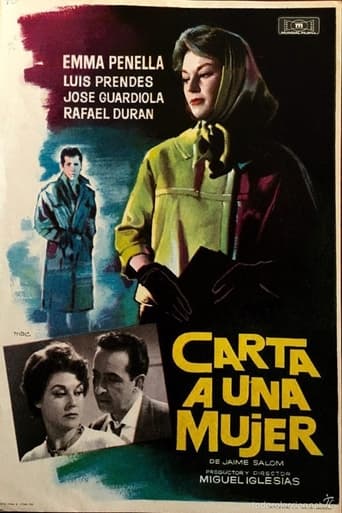 Poster of Carta a una mujer