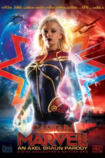 Poster of Captain Marvel XXX: An Axel Braun Parody