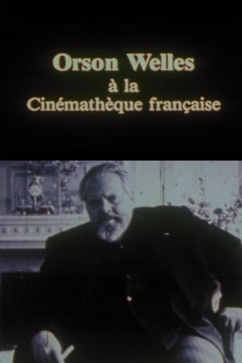 Poster of Orson Welles at the Cinémathèque Française