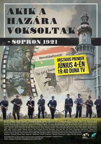 Poster of Akik a hazára voksoltak - Sopron 1921