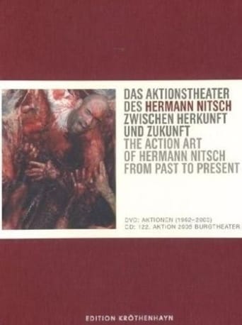 Poster of The Action Art of Hermann Nitsch from Past to Present