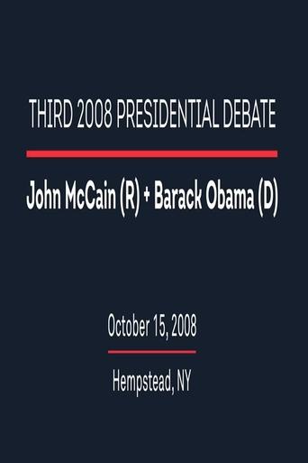 Poster of 2008 Third Presidential Debate