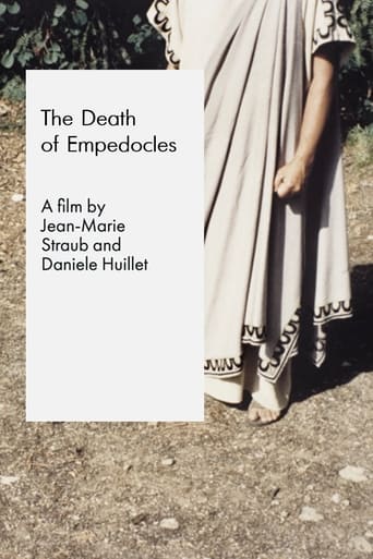 Poster of The Death of Empedocles