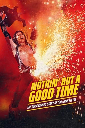 Poster of Nöthin' but a Good Time: The Uncensored Story of '80s Hair Metal