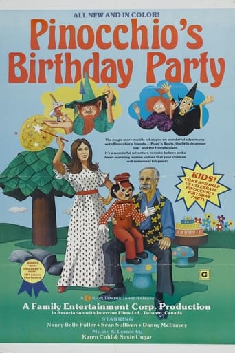 Poster of Pinocchio’s Birthday Party