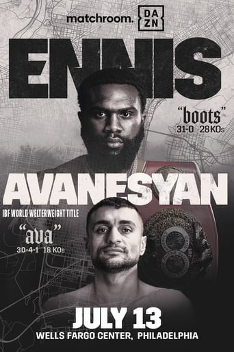 Poster of Jaron Ennis vs. David Avanesyan