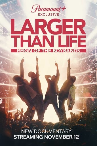 Poster of Larger than Life: Reign of the Boybands