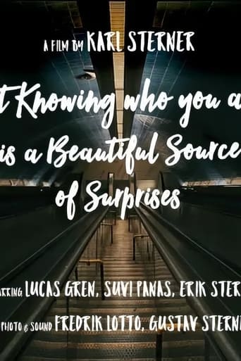 Poster of Not knowing who you are is a beautiful source of surprises