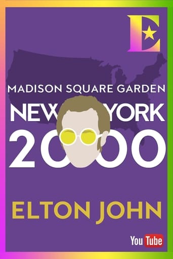 Poster of Elton John - Madison Square Garden