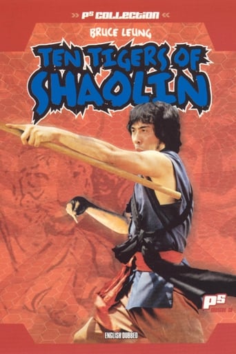 Poster of Ten Tigers of Shaolin