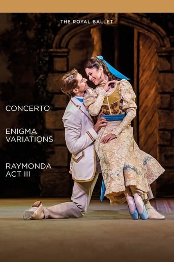 Poster of Concerto / Enigma Variations / Raymonda Act III (Royal Ballet)