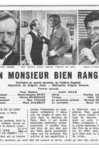 Poster of Un monsieur bien rangé